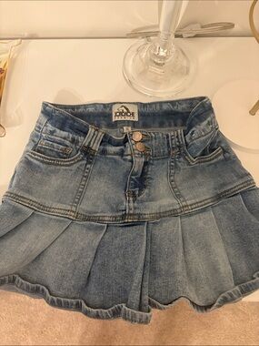 Jean skirt